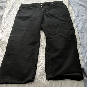 Wrangler men's black jeana